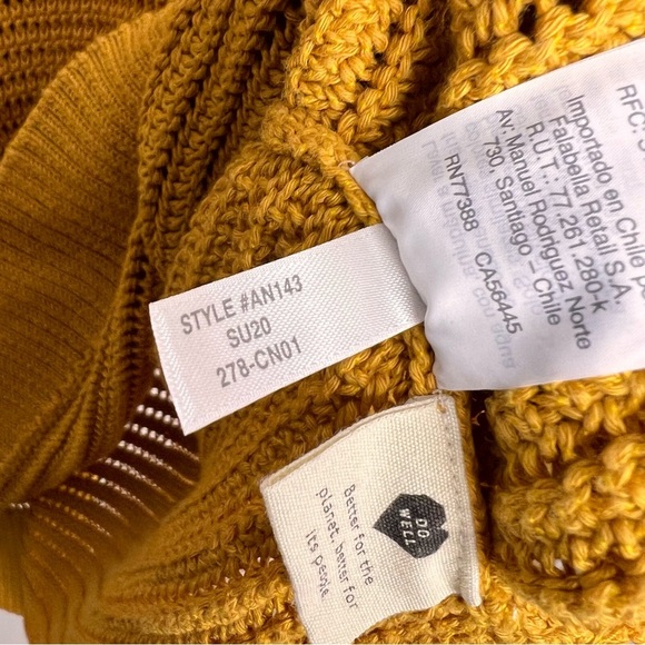 MADEWELL Golden Yellow Seville Pullover Sweater - Picture 6 of 7